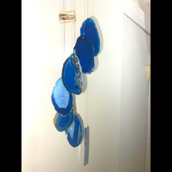 Blue Agate Windchime - Picture 3 of 16